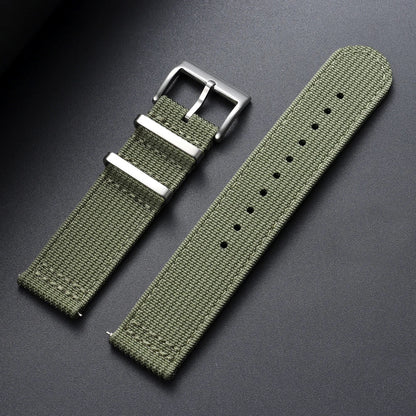 Amazfit Nylon Ribbed Watch Band Quick Release Sport Strap For Smartwatch BandsCo Straps