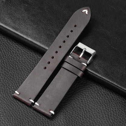 Polar Leather Watch Band For Polar Smartwatch Quick Release Calfskin BandsCo Straps