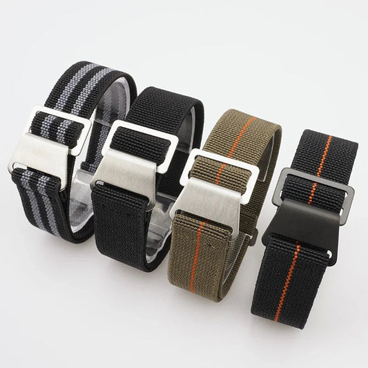COROS Elastic Nylon Watch Band Universal Fit Parachute Style BandsCo Straps