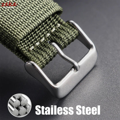 OnePlus Braided Nylon Sport Watch Band Breathable Pin Buckle Wrist Strap BandsCo Straps