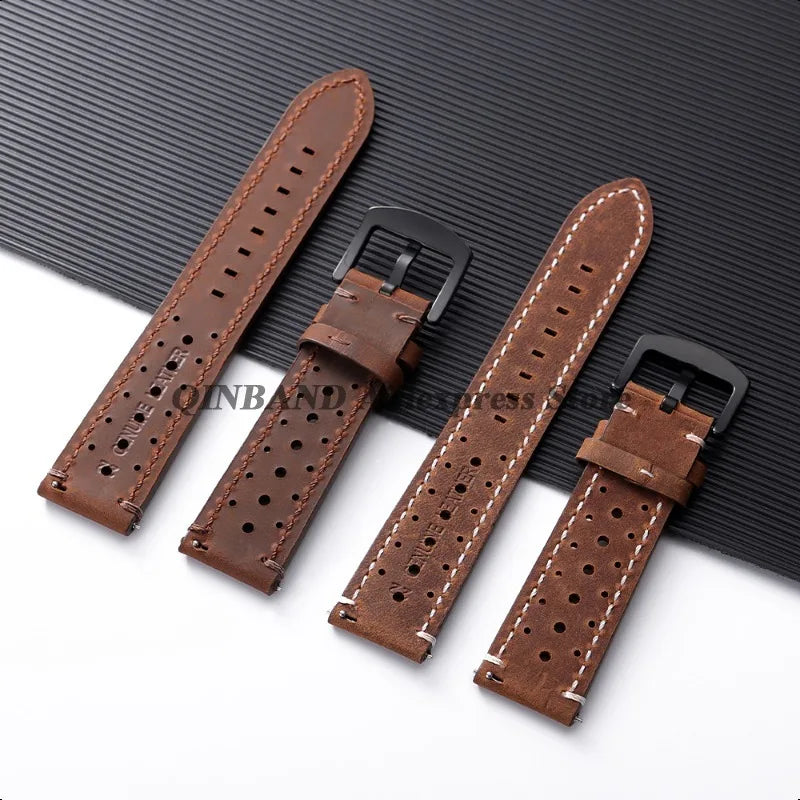 COROS Leather Watch Band 20cm Breathable Unisex for COROS Smartwatch BandsCo Straps
