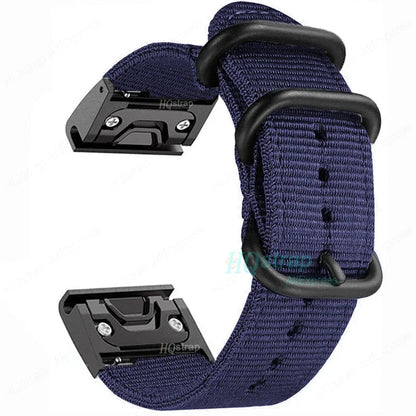 Garmin Canvas Nylon Strap - Durable, Lightweight, Versatile BandsCo Straps