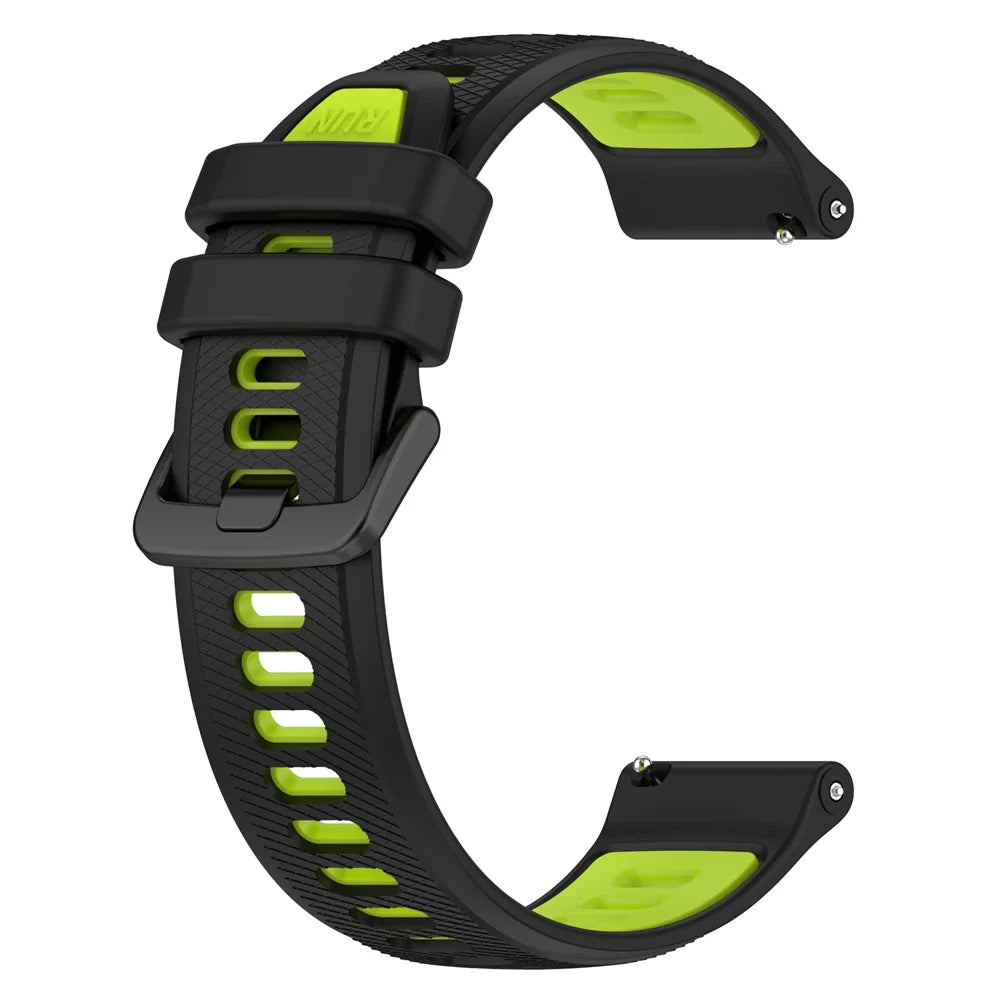 COROS PACE & APEX Textured Silicone Sport Band, Solid & Two-Tone BandsCo Straps