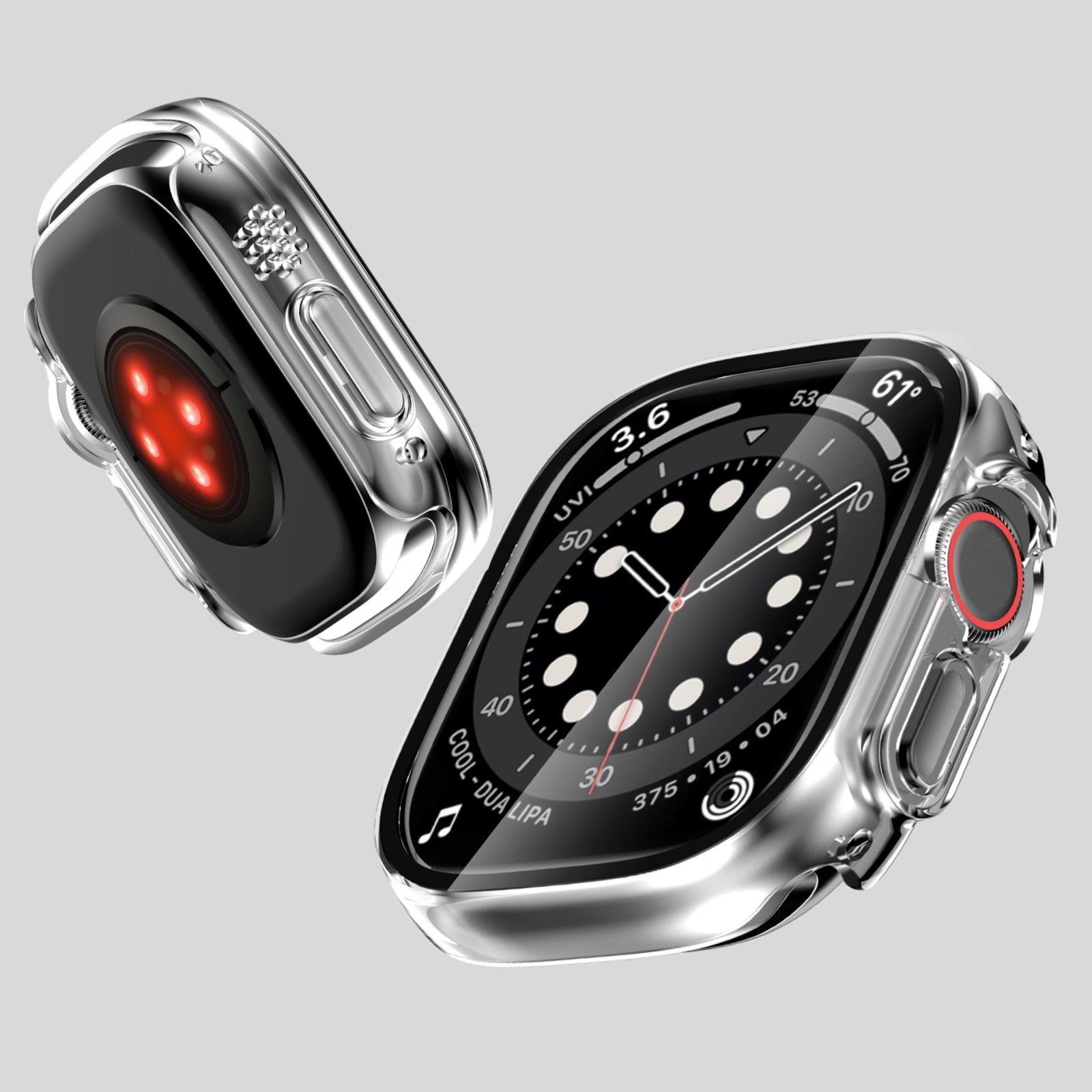 Screen Protector Case with tempered glass and case For Apple Watch - Wristwatchstraps.co