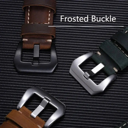 Garmin Leather Band - Soft, Comfortable, QuickFit Design BandsCo Straps