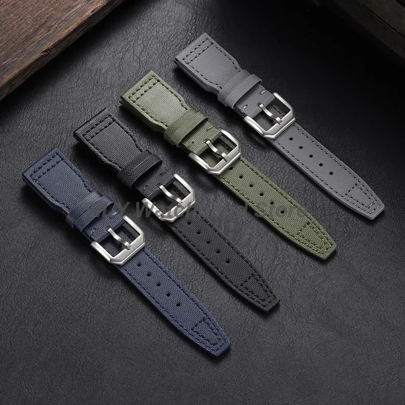 COROS Nylon Canvas Watch Band Replacement Strap for Men Women BandsCo Straps
