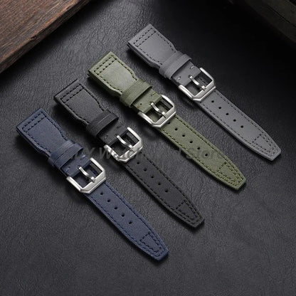 COROS Nylon Canvas Watch Band Replacement Strap for Men Women BandsCo Straps