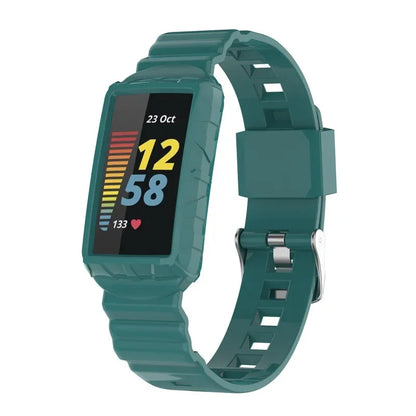 Fitbit Charge 5 6 Silicone Strap - Comfortable, Flexible BandsCo Straps