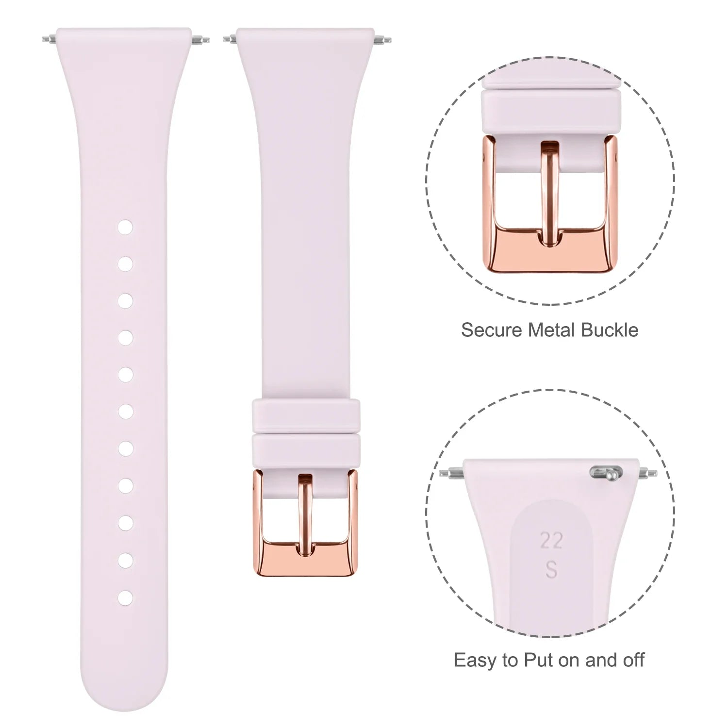 Silicone Fitbit Versa & Sense Bands BandsCo Straps