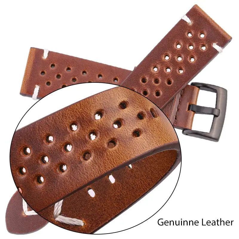 Huawei Leather Band - Breathable, Stylish, Minimalist Design BandsCo Straps