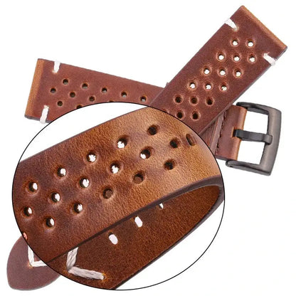 Ticwatch Leather Band - Breathable, Sporty, Durable Design BandsCo Straps