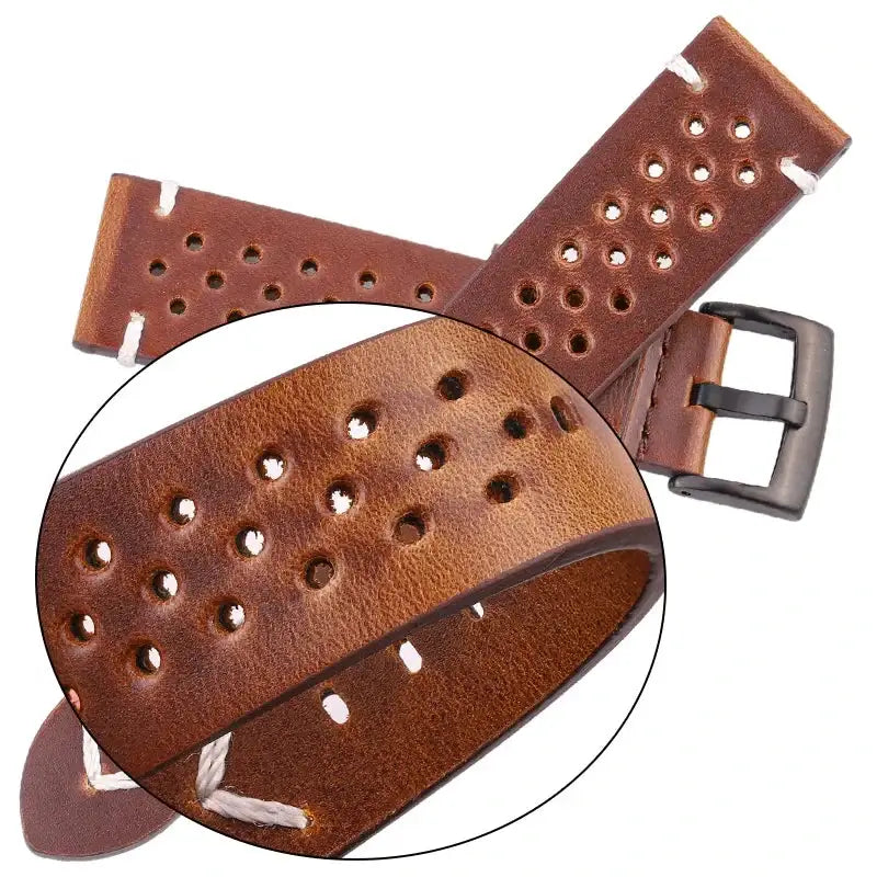 Suunto Leather Band - Breathable, Stylish, Durable Design BandsCo Straps
