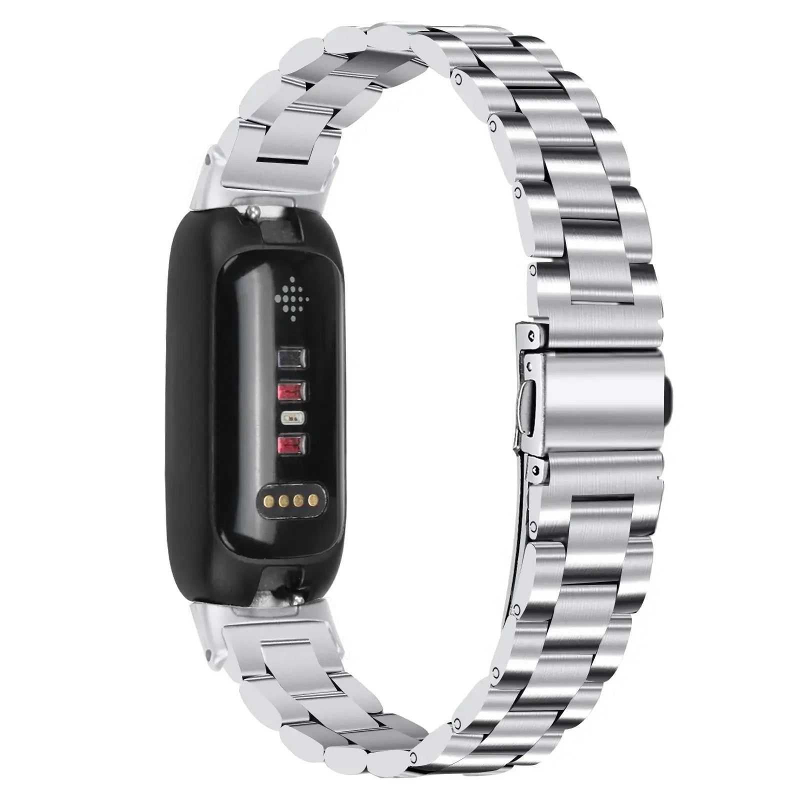 Fitbit Inspire 3 Stainless Steel Band – Premium Metal Strap BandsCo Straps