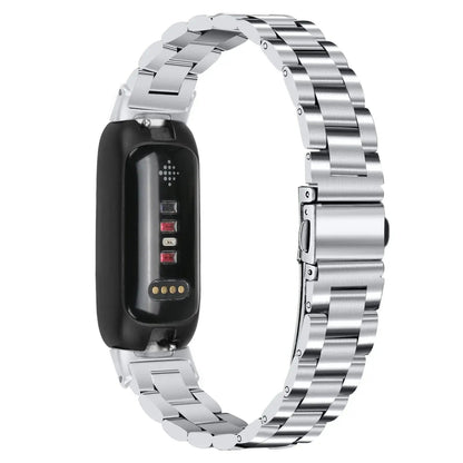 Fitbit Inspire 3 Stainless Steel Band – Premium Metal Strap BandsCo Straps