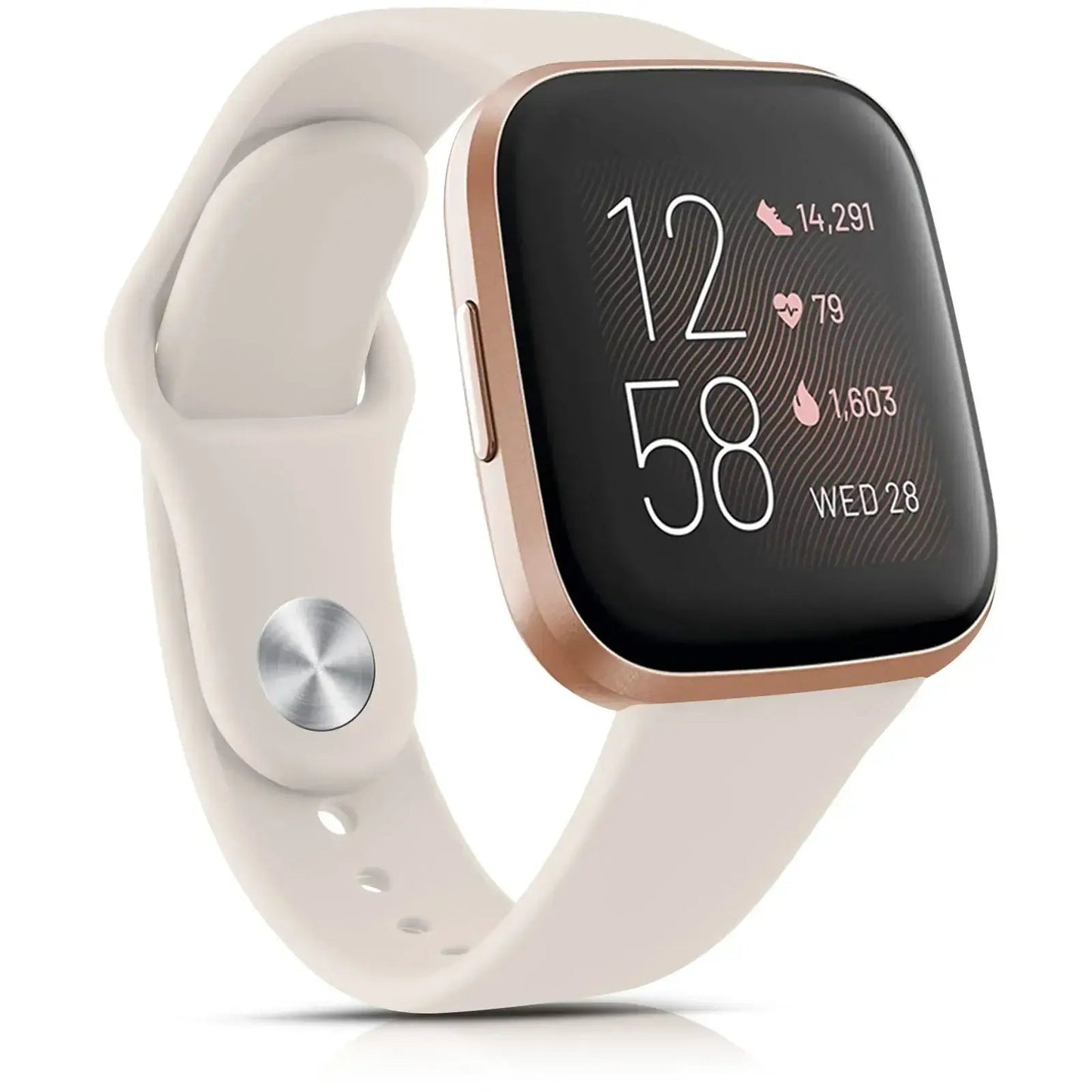 Fitbit Versa & Sense Silicone Strap - Soft Waterproof Design BandsCo Straps