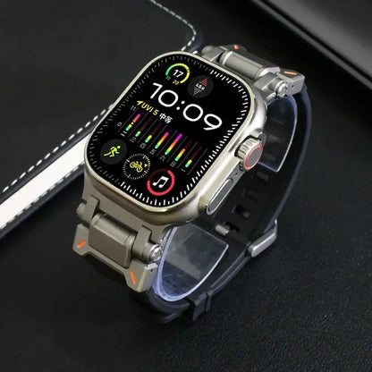 Apple Watch Silicone Metal Band - Premium Durable Strap BandsCo Straps