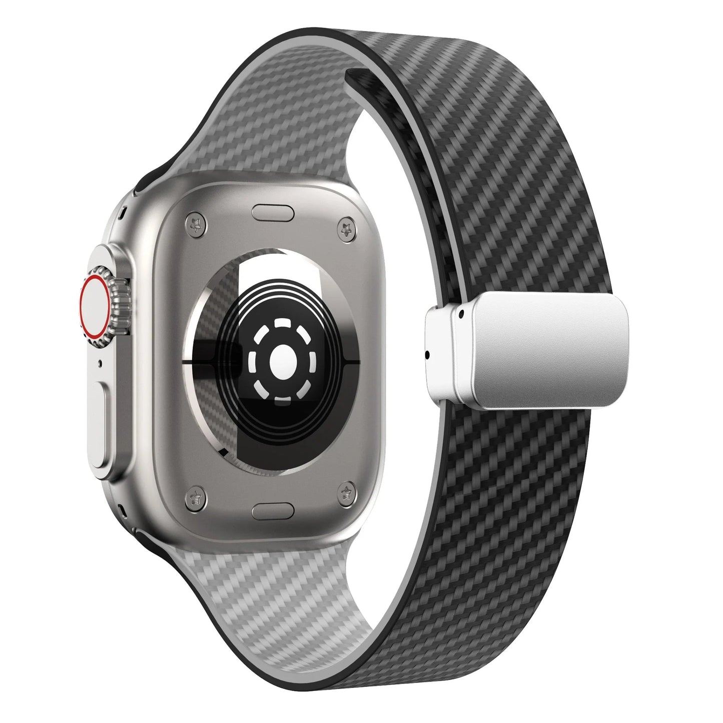 Apple Watch Silicone Strap - Magnetic Buckle, Durable Design BandsCo Straps