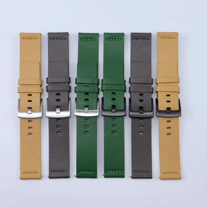 COROS Leather Quick Release Watch Band for Smartwatch Premium Strap BandsCo Straps