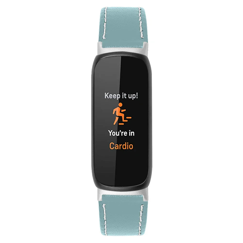 Fitbit Inspire 3 Leather Band - Stylish and Breathable Strap BandsCo Straps