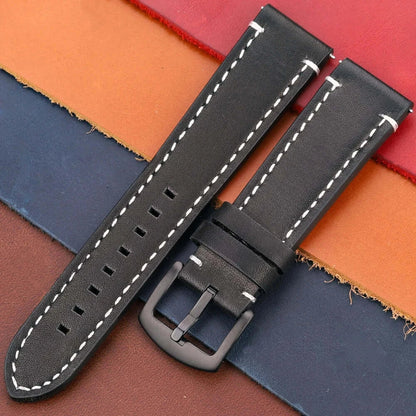 Suunto Leather Band - Durable Stylish Genuine Comfort BandsCo Straps