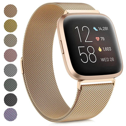 Fitbit Versa & Sense Metal Band - Premium Steel Strap BandsCo Straps