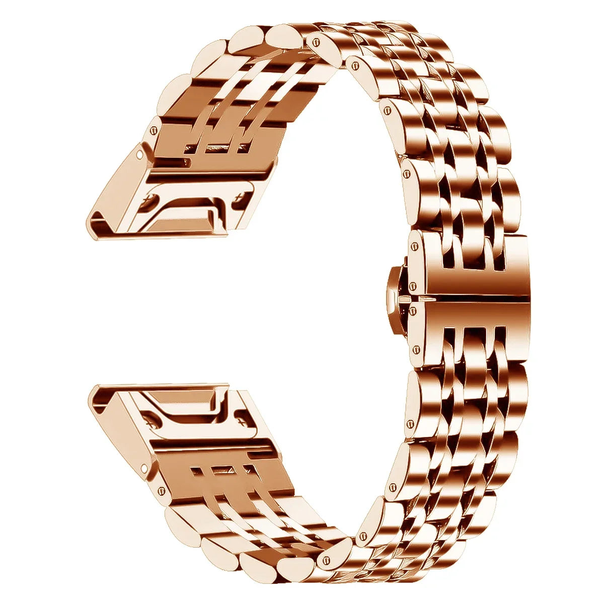 Garmin Stainless Steel Strap - Premium Metal Wristband BandsCo Straps