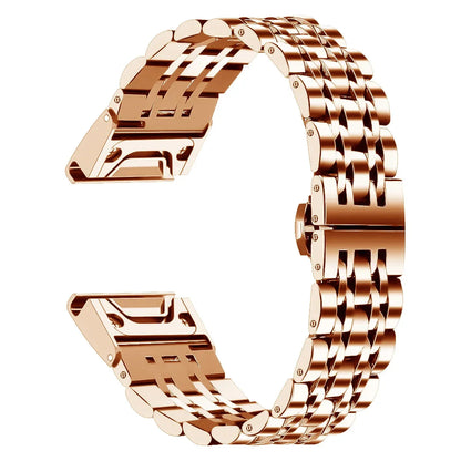 Garmin Stainless Steel Strap - Premium Metal Wristband BandsCo Straps