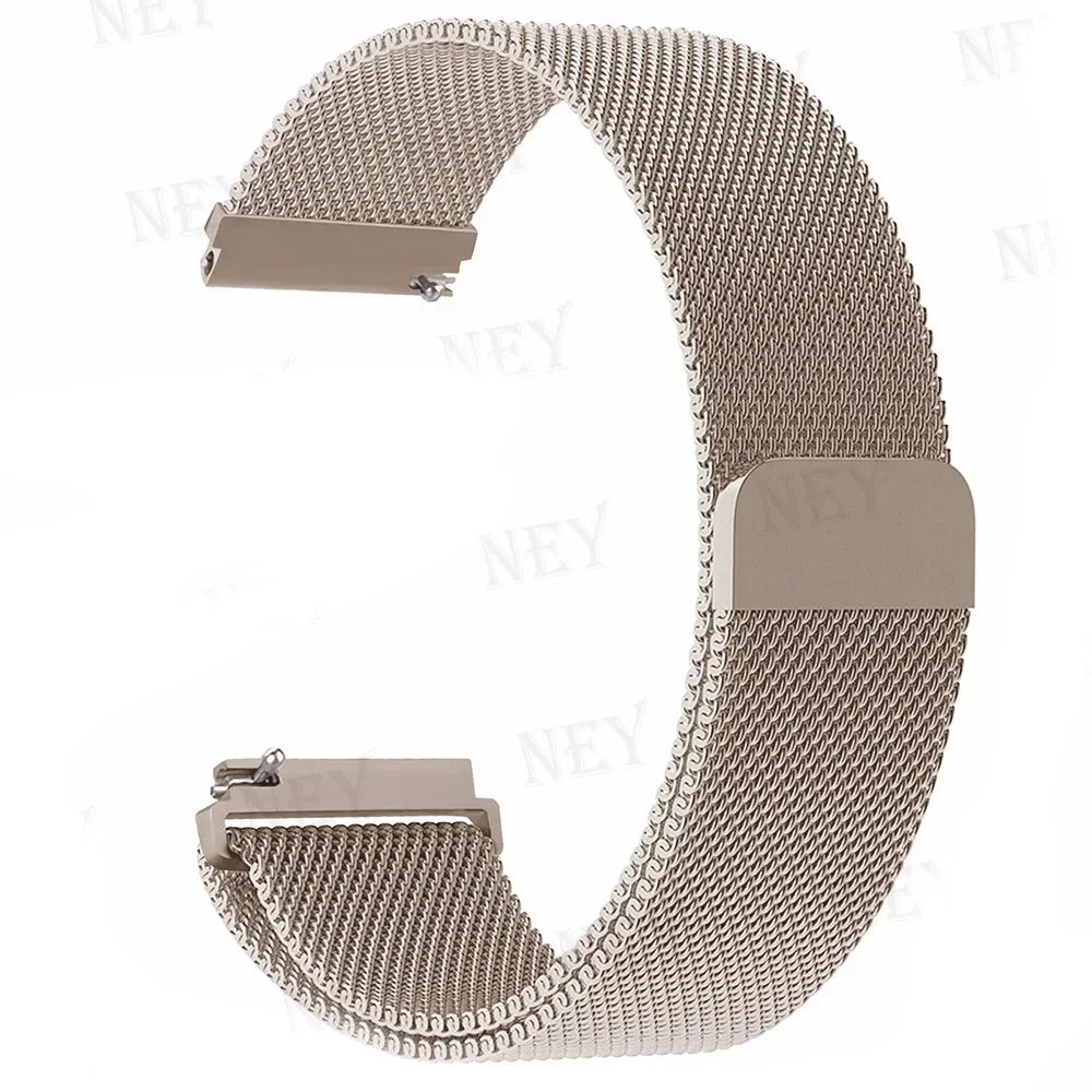 OnePlus Smartwatch Milanese Loop Band Magnetic Metal Bracelet Strap BandsCo Straps