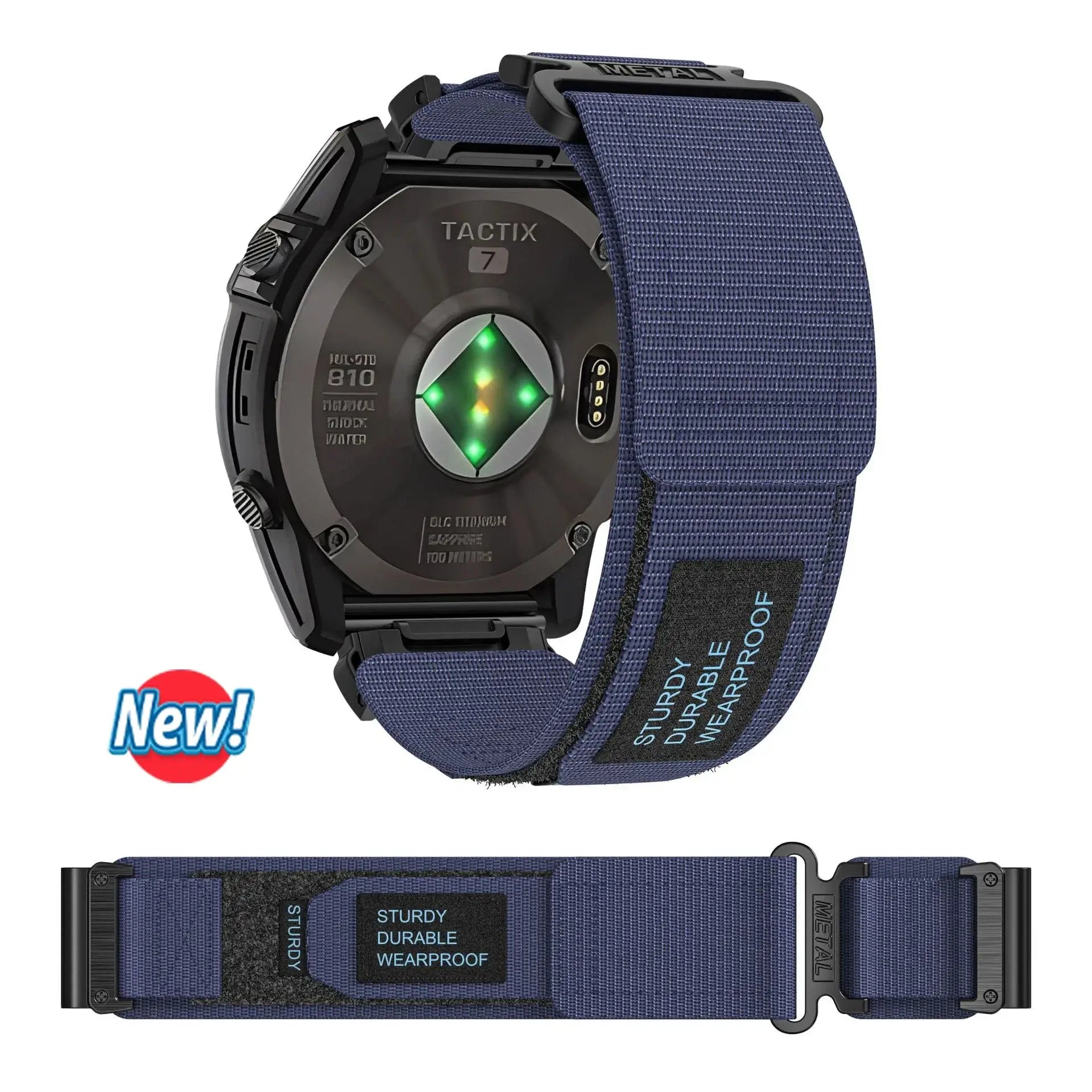 Garmin Durable Nylon QuickFit Strap - Sturdy and Versatile BandsCo Straps
