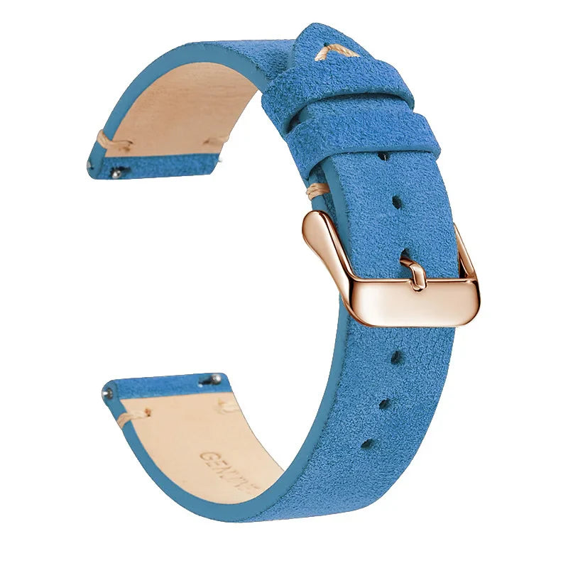 Polar Leather Watch Band Quick Release Genuine Cowhide Unisex BandsCo Straps