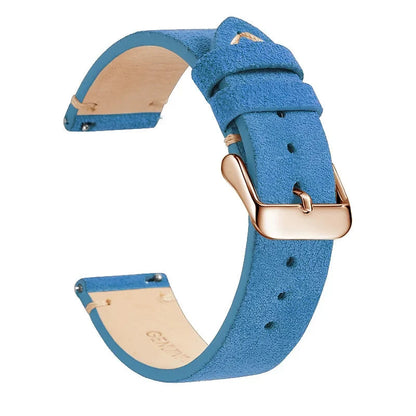 Polar Vantage, Grit X & Ignite Suede Leather Band, Contrast Stitching BandsCo Straps
