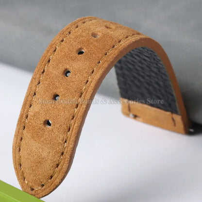 Polar Suede Leather Watch Strap For Polar Smartwatch - Handmade Quick Release BandsCo Straps