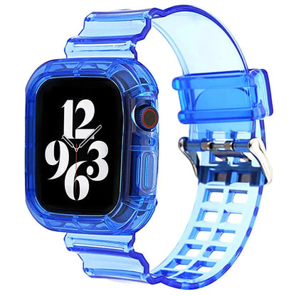 Apple Watch Soft Silicone Strap - Transparent Comfortable Fit BandsCo Straps