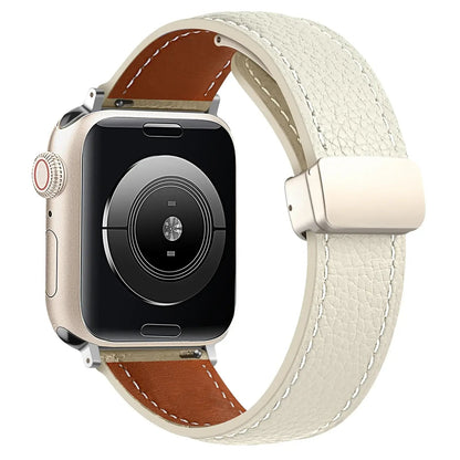 Apple Watch Leather Band - Premium Stylish Strap with Buckle BandsCo Straps