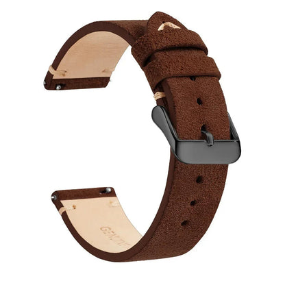 Polar Leather Watch Band Quick Release Genuine Cowhide Unisex BandsCo Straps