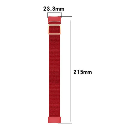 Fitbit Charge 5 6 Elastic Nylon Loop Band - Soft Strap BandsCo Straps