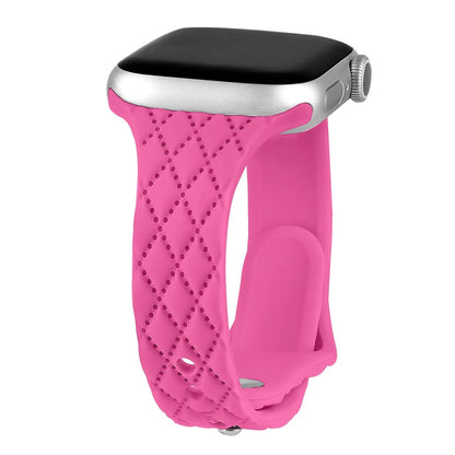 Apple Watch Silicone Strap - Slim Engraved Comfort Fit BandsCo Straps
