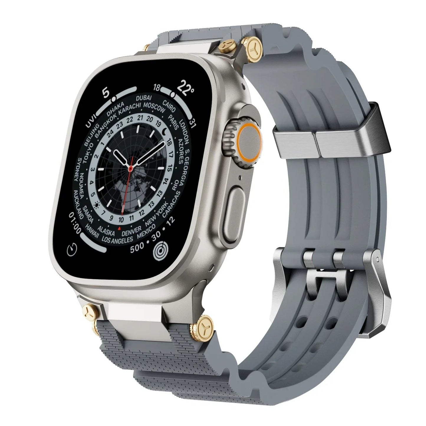 Apple Watch Silicone Sports Strap - Waterproof Rubber Band BandsCo Straps