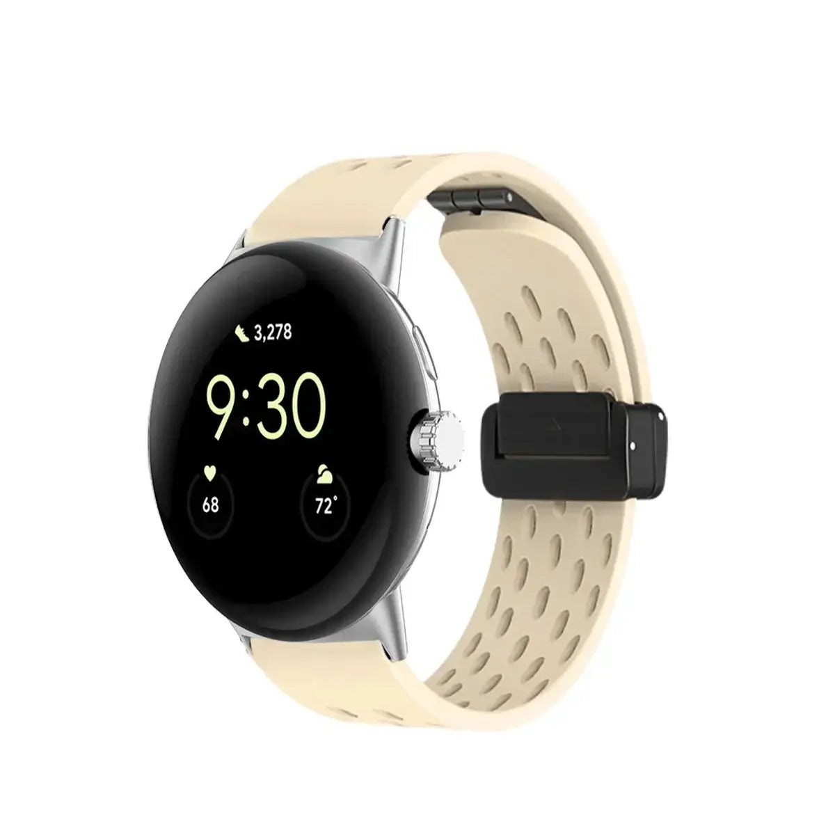 Google Pixel Silicone Band - Breathable With Magnetic Clasp BandsCo Straps