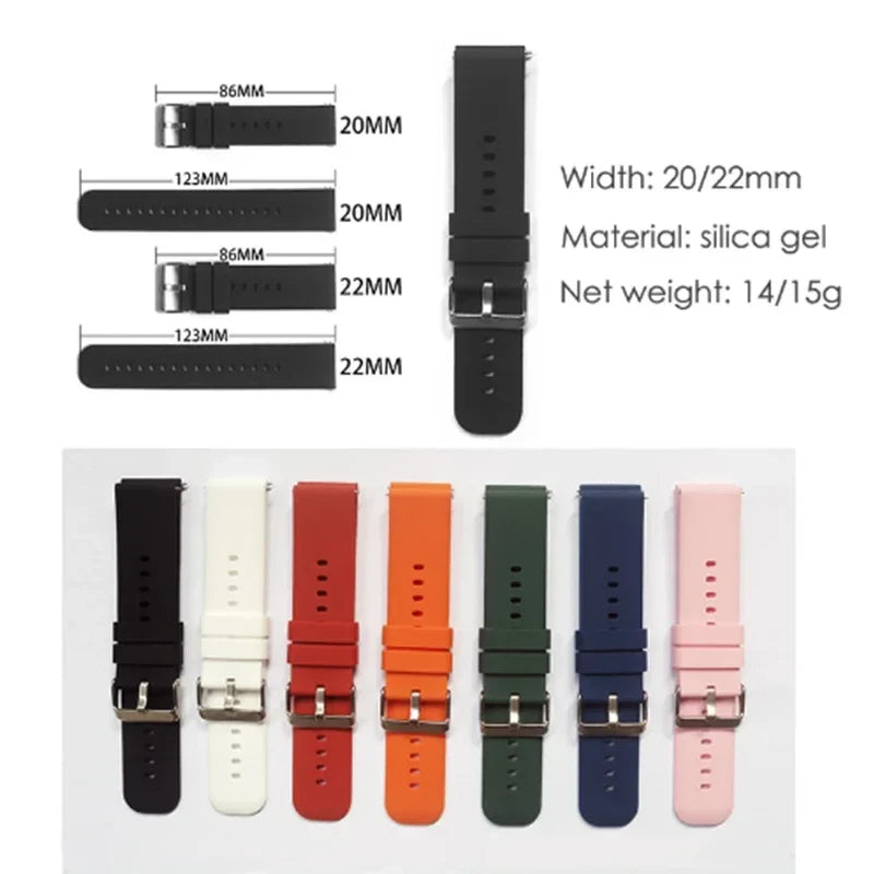 OnePlus Smartwatch Bands Silicone Watch Strap Replacement Bracelet BandsCo Straps