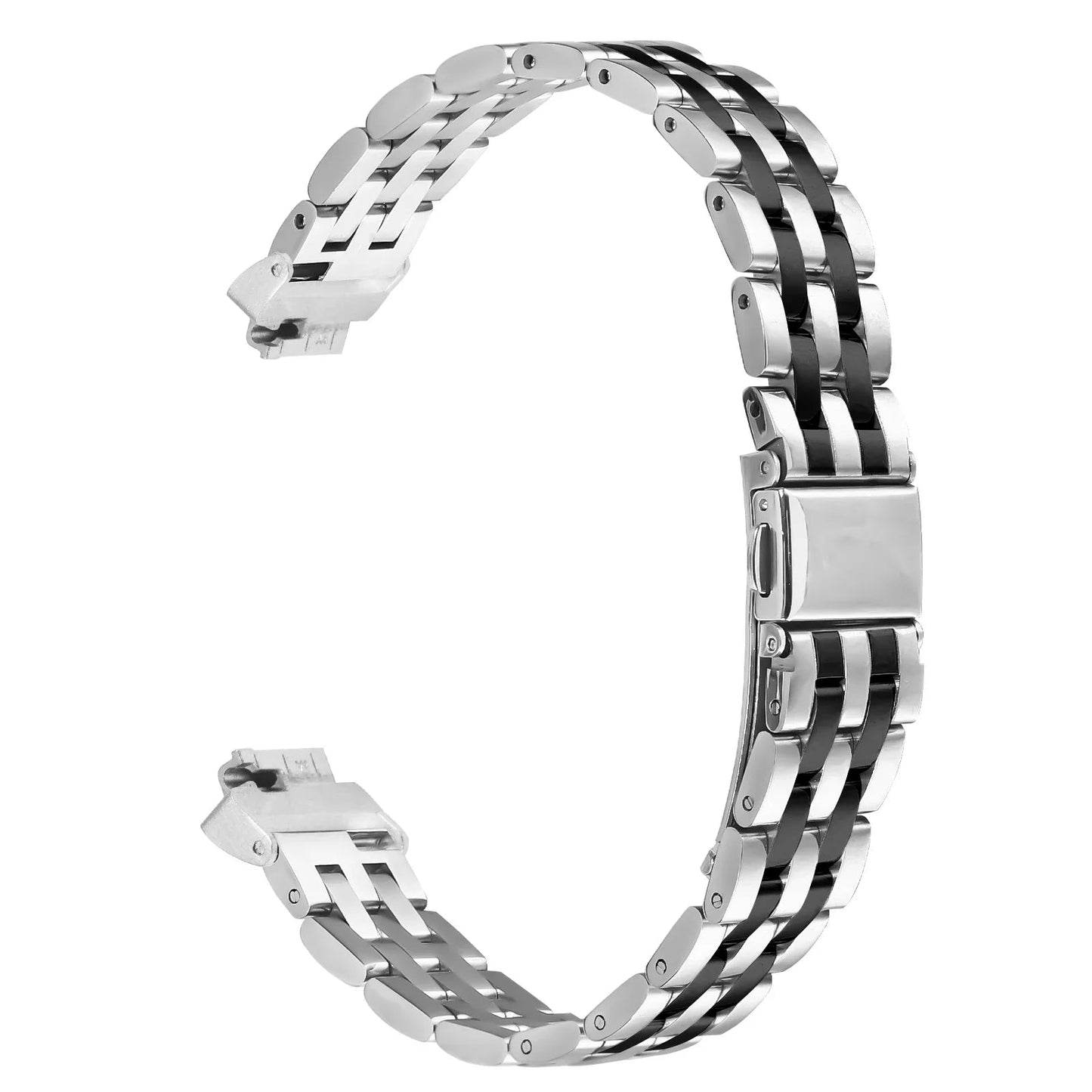 Fitbit Inspire 2, 1, HR Stainless Steel Strap - Premium Band BandsCo Straps