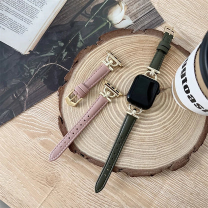 Apple Watch Genuine Leather Strap - Classic Durable Design BandsCo Straps