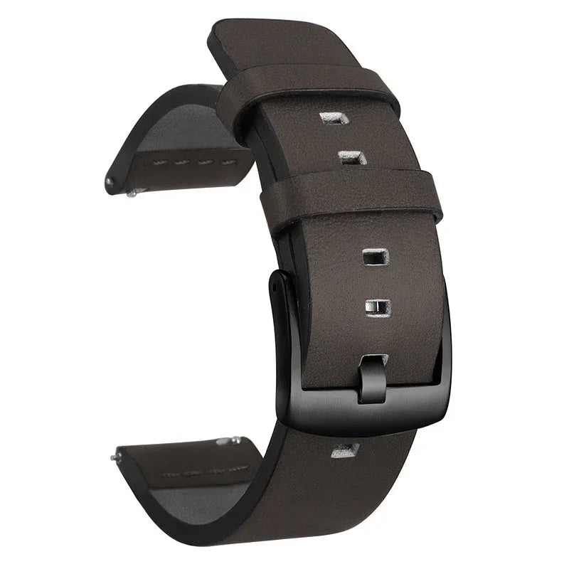 Polar Leather Watch Band Replacement – Comfortable Polar Smartwatch Strap BandsCo Straps