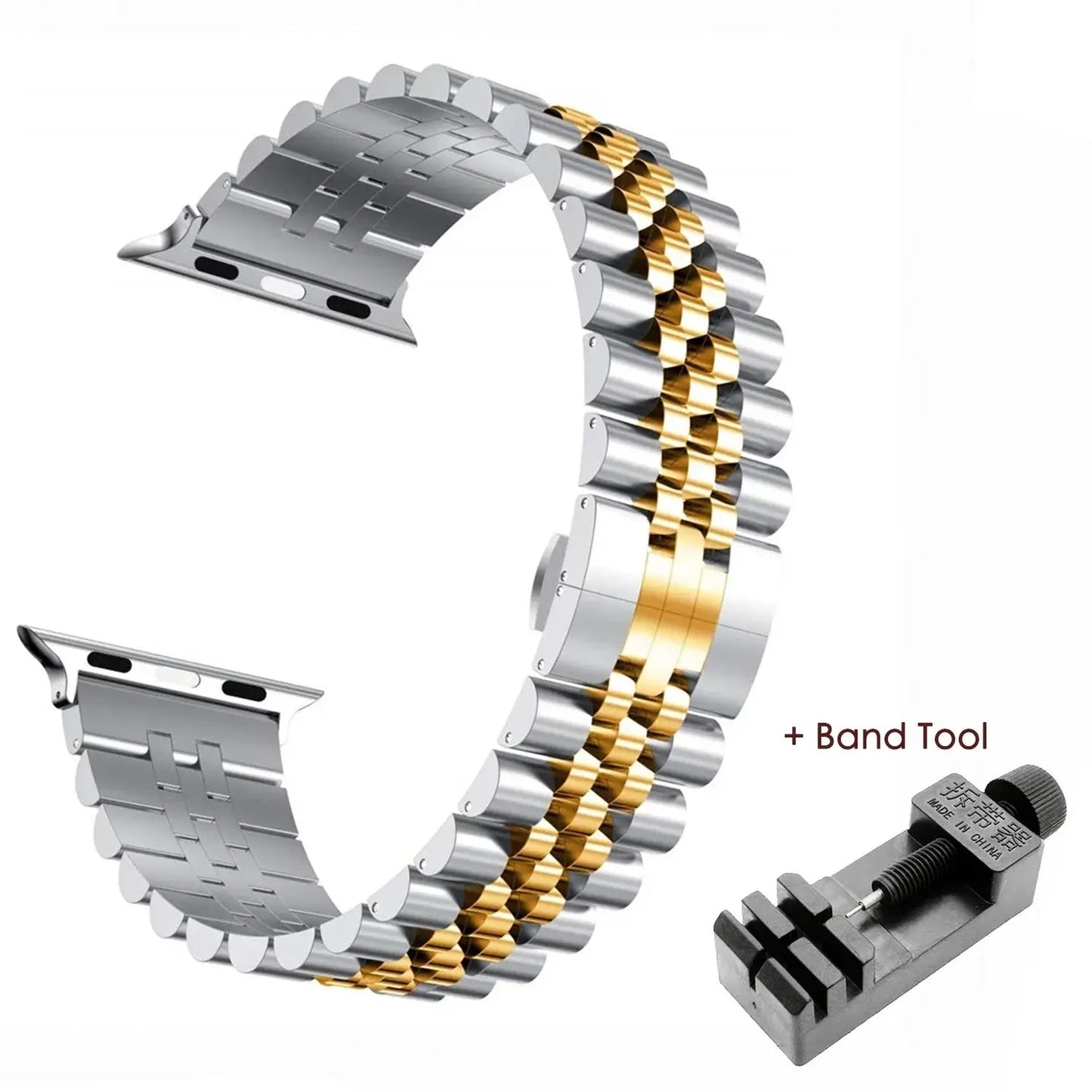 Apple Watch Stainless Steel Strap - Elegant Durable Design BandsCo Straps