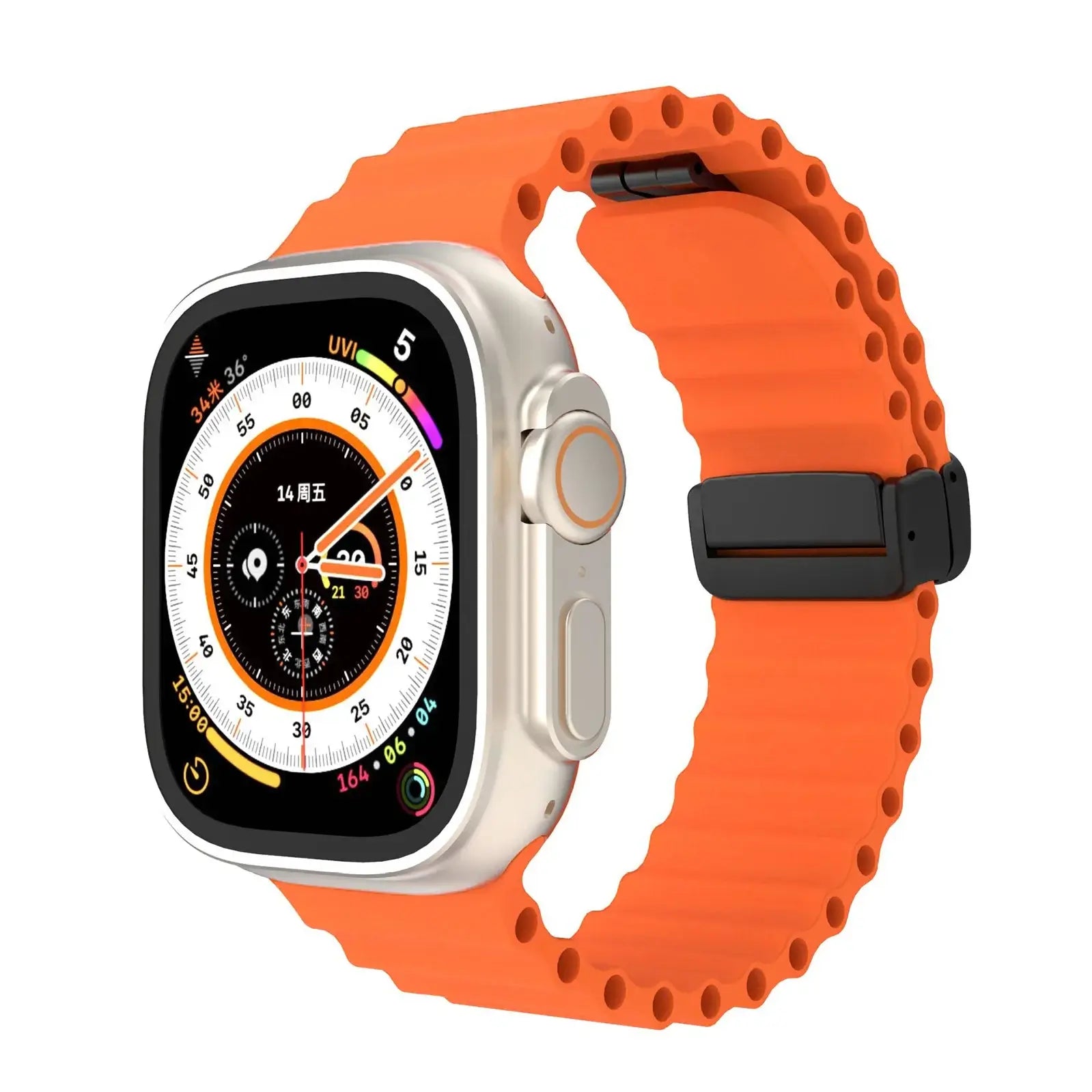 Apple Watch Silicone Strap - Soft Flexible Magnetic Design BandsCo Straps