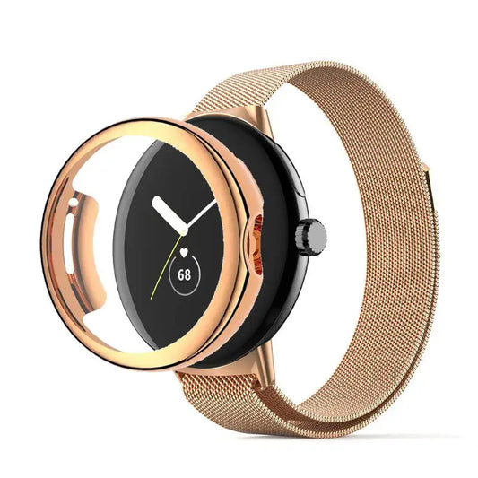 Google Pixel Stainless Steel Band and Case - Premium Design BandsCo Straps