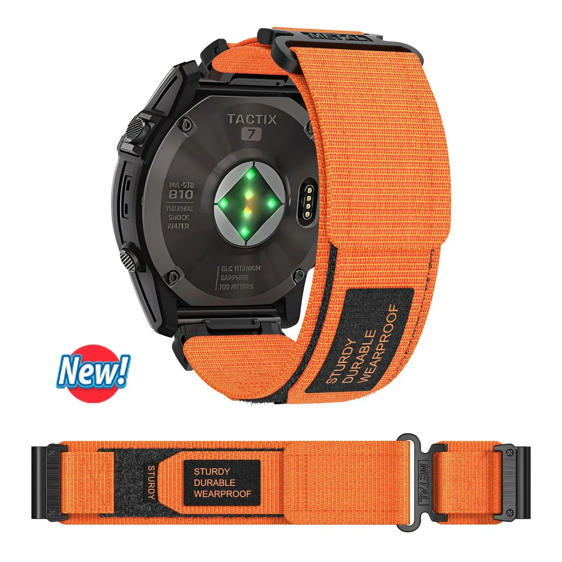 Garmin Durable Nylon QuickFit Strap - Sturdy and Versatile BandsCo Straps
