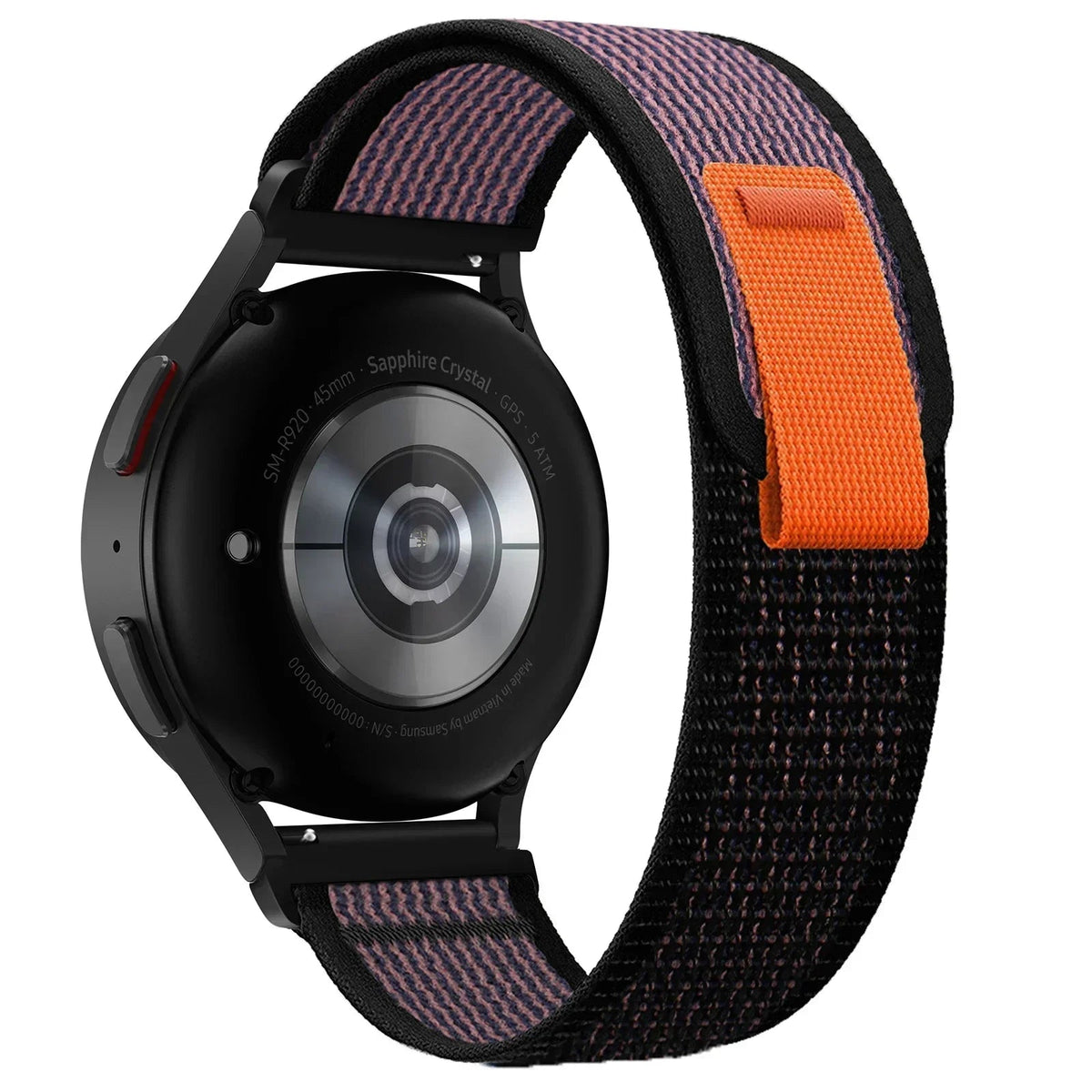 Polar Nylon Trail Loop Watch Band with Pull Tab BandsCo Straps