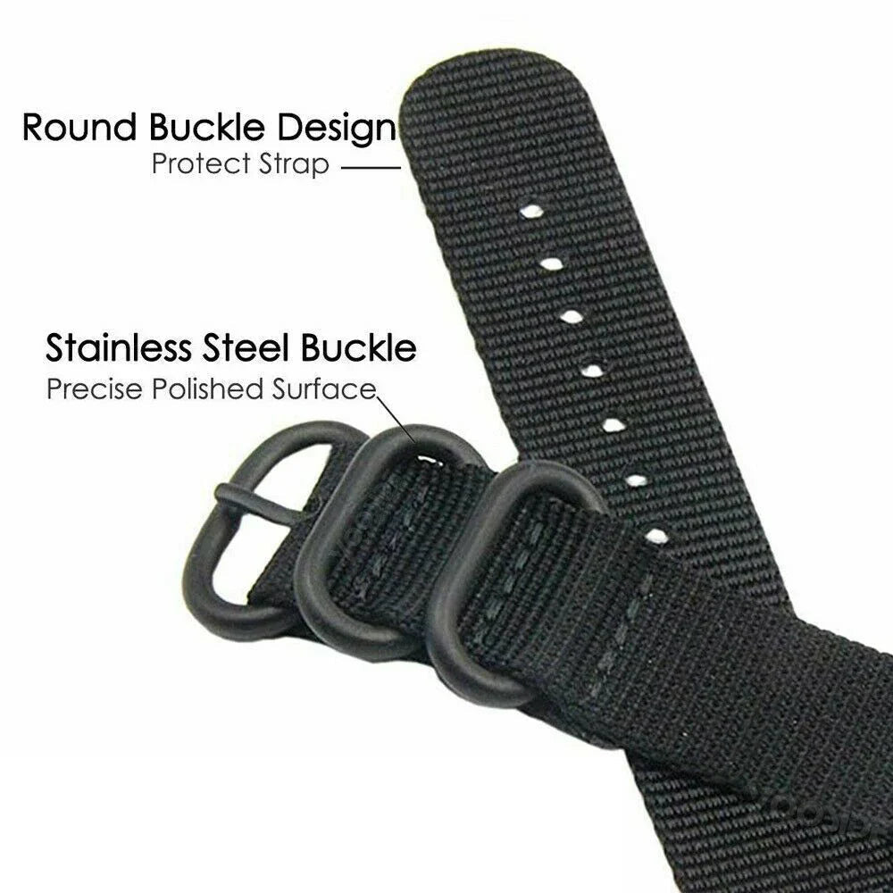 Fitbit Charge 5 6 Nylon Band Loop - Flexible Durable Strap BandsCo Straps