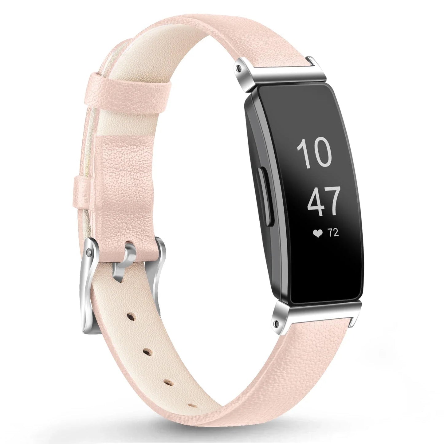 Fitbit Inspire 2, 1, HR Leather Strap - Premium Comfortable Band BandsCo Straps